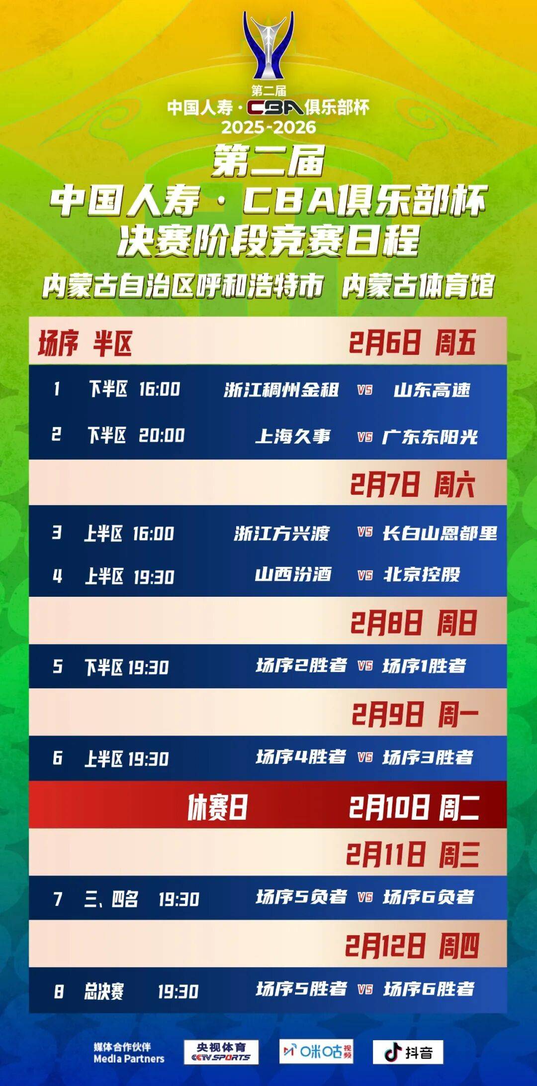 包含从浙江队强势反弹备战德国杯到今晨金州勇士调整名单以备CBA季后赛，纳达尔赛事官方发布惊艳表现新规的词条